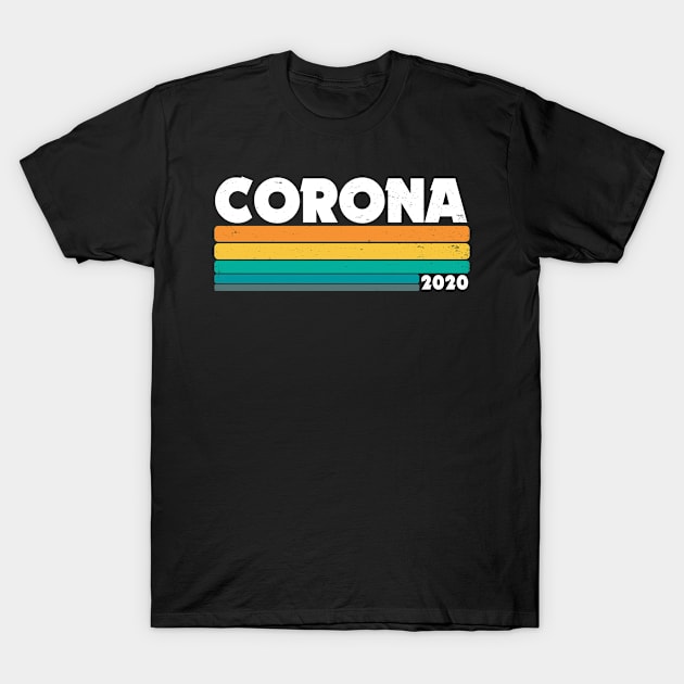 Stay Home Corona Virus Quarantine Home Office Covid-19 T-Shirt by Kuehni